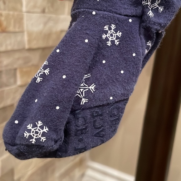 Navy snowflake pajama - Picture 3 of 5